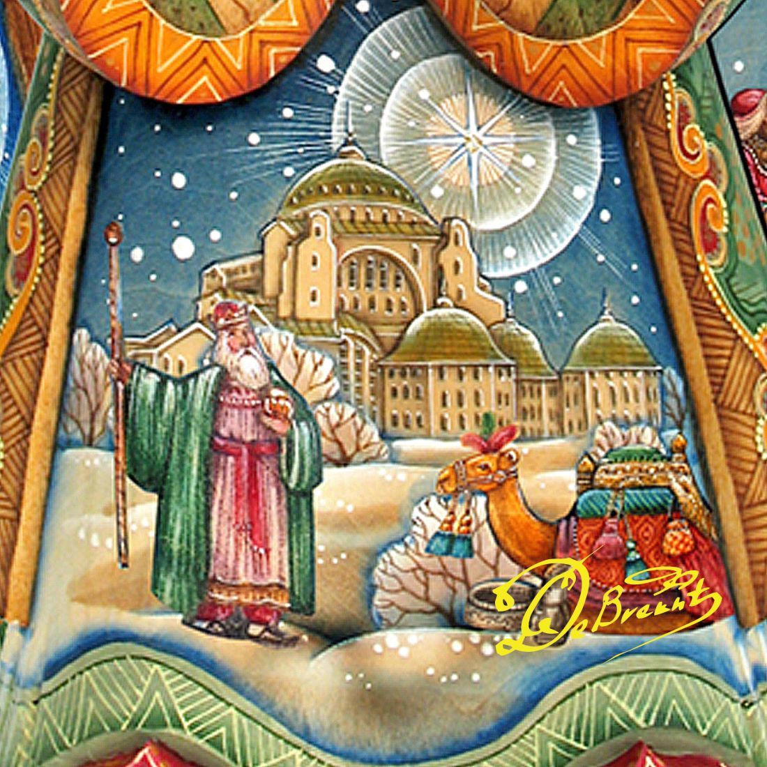 Three Kings Set Outdoor Nativity Set by G. DeBrekht - Nativity Holiday Decor - 8152653F-S3